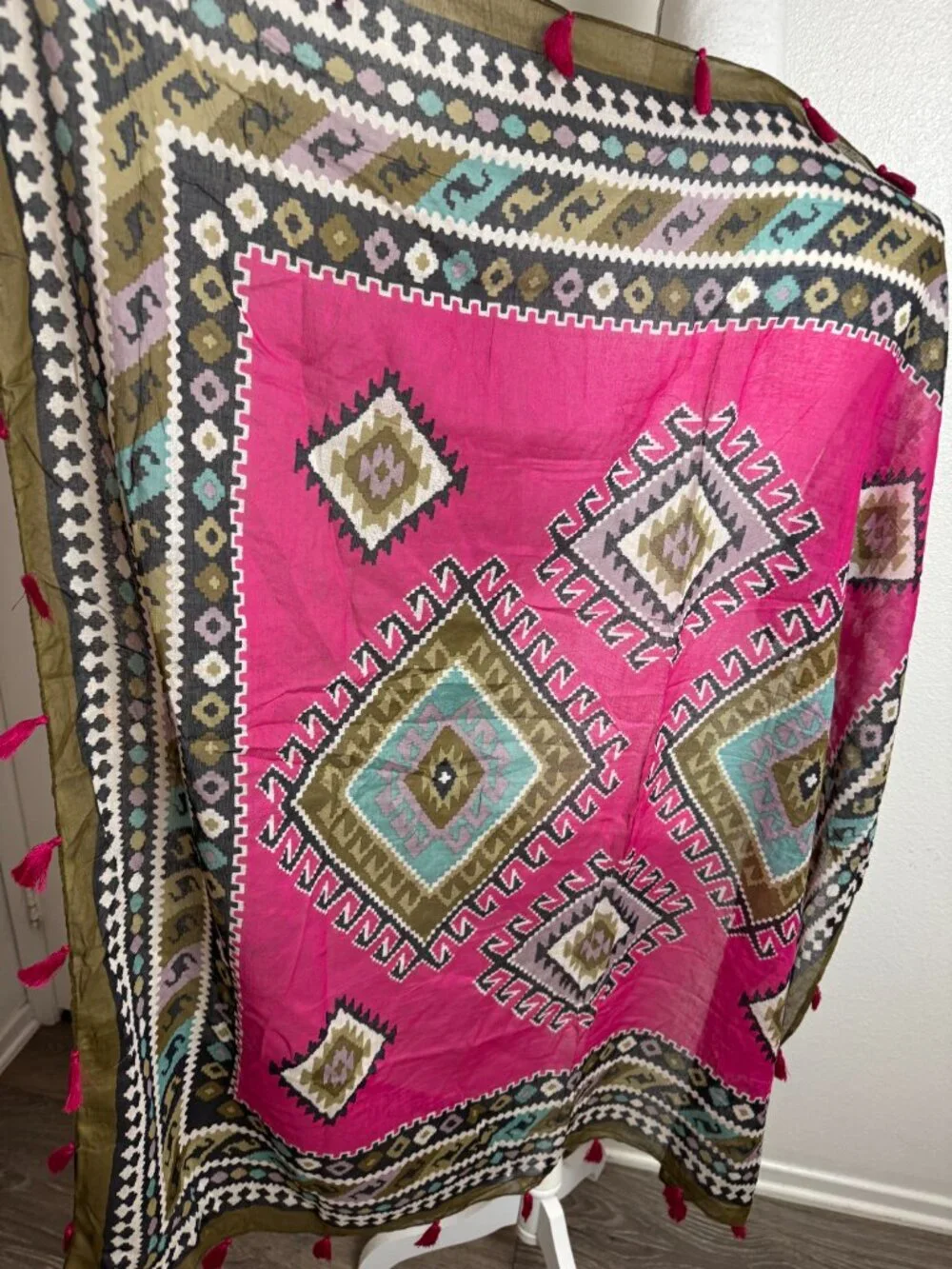 Lightweight Cotton Scarf 41 x 41